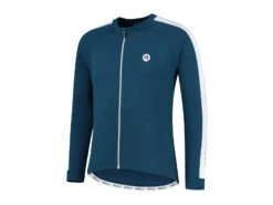 Rogelli Explore - Cykeltröja - Långa ärmar - Blåvit