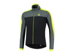 Rogelli Freeze - Vinterjacka - Svart Grå Gul