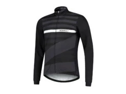 Rogelli Stripe - Vinterjacka - Windtex - Svart Och Vitt