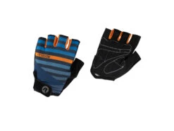 Rogelli Stripe - Cykelhandske - Dynaflex - Blå / Orange