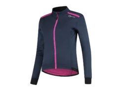 Rogelli Pesara - Vinterjacka Kvinnor - 0 Till 10 Grader - Blå / Rosa