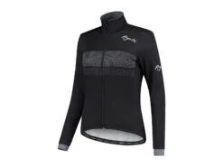 Rogelli Purpose - Vinterjacka För Kvinnor - Windtex - Svart Och Vitt