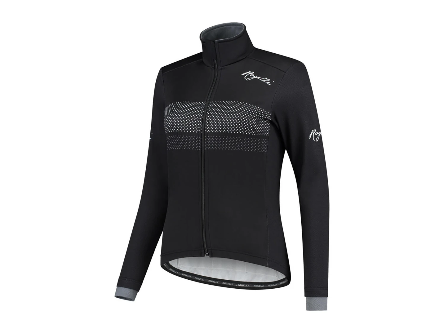 Rogelli Purpose - Vinterjacka För Kvinnor - Windtex - Svart Och Vitt 1 Rogelli Purpose - Vinterjacka För Kvinnor - Windtex - Svart Och Vitt