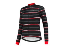 Rogelli Stripe - Vinterjacka Kvinnor - Windtex - Svart Röd