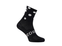 Rogelli Sprinkle - Cykelsockor - Kvinnor - Svart / Vit