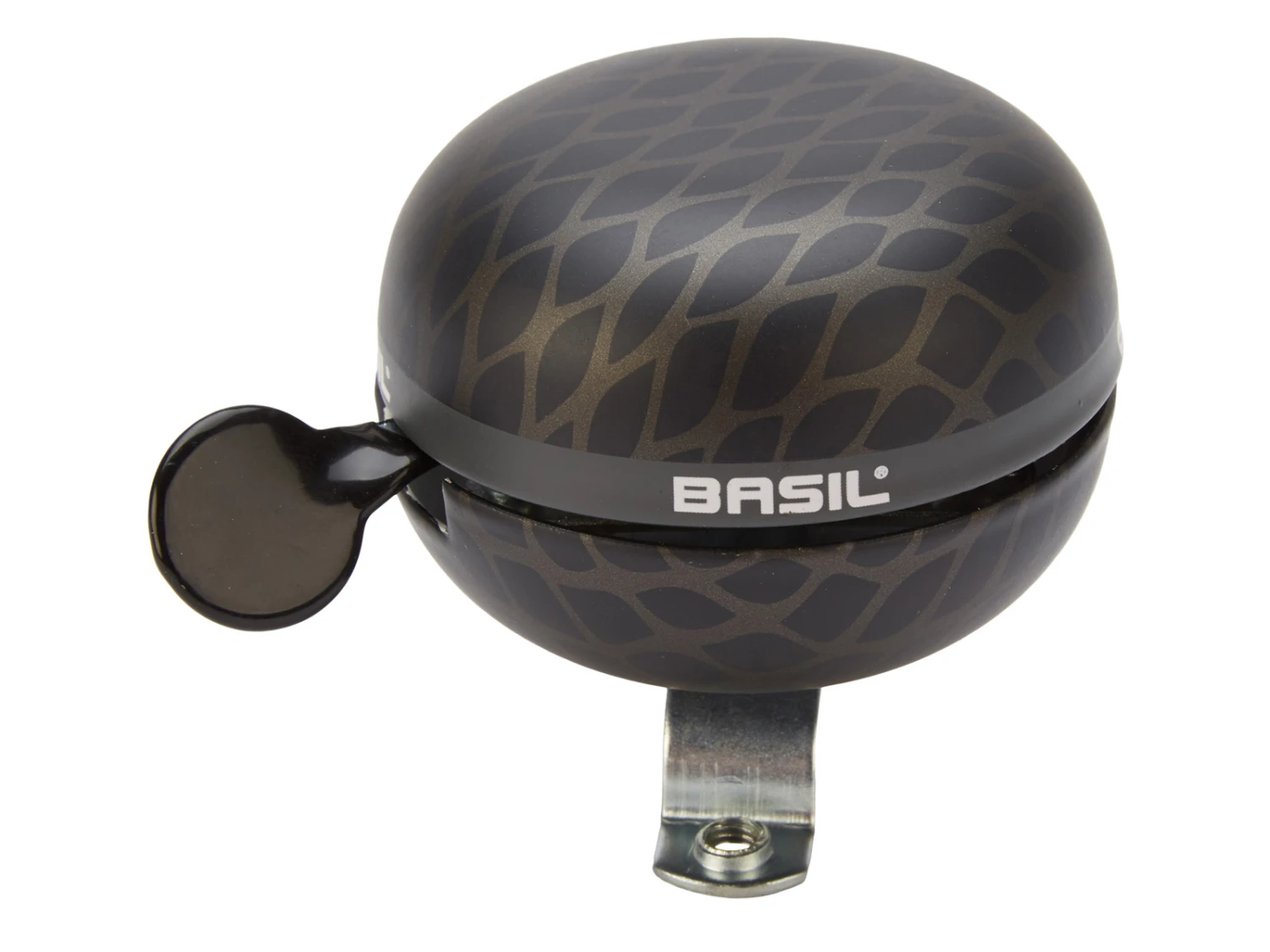 Basil Noir - Ringklocka - Black Metallic - Ø60 Mm 1 Basil Noir - Ringklocka - Black Metallic - Ø60 Mm