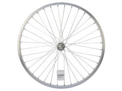 Contec 24" Framhjul - Aluminiumfälg - 19-507 - 2 Mm Ekrar - Silver