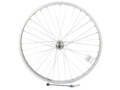Ryde 26" Bakhjul - Aluminiumfälg - 25-559 - Skruvkrans - Quick Release - Silver