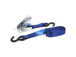 Jumbo Bagagerem - Mekaniskt Spänne - 2-Delat- 500cm/25mm Blå