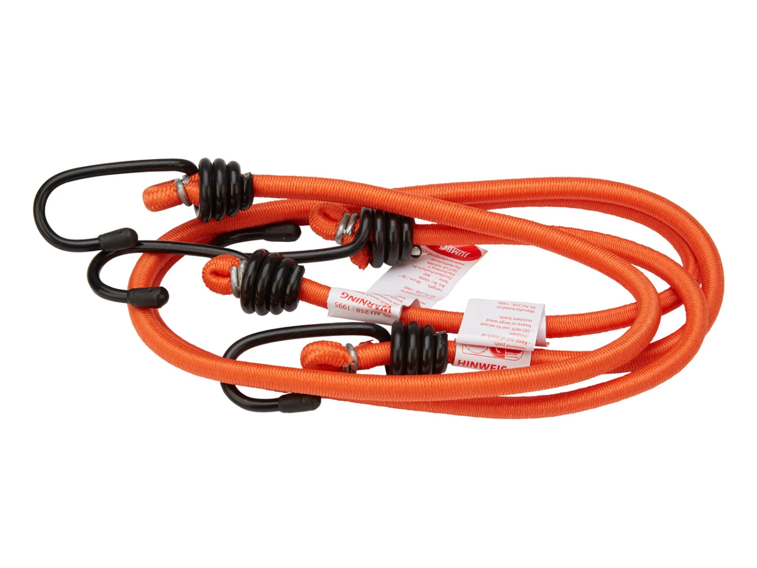 Jumbo Bagagestroppar - 90cm - 2st - Orange 1 Jumbo Bagagestroppar - 90cm - 2st - Orange