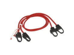 Jumbo Bagagestroppar Med Nylonkrokar - 100cm - 2st - Röda