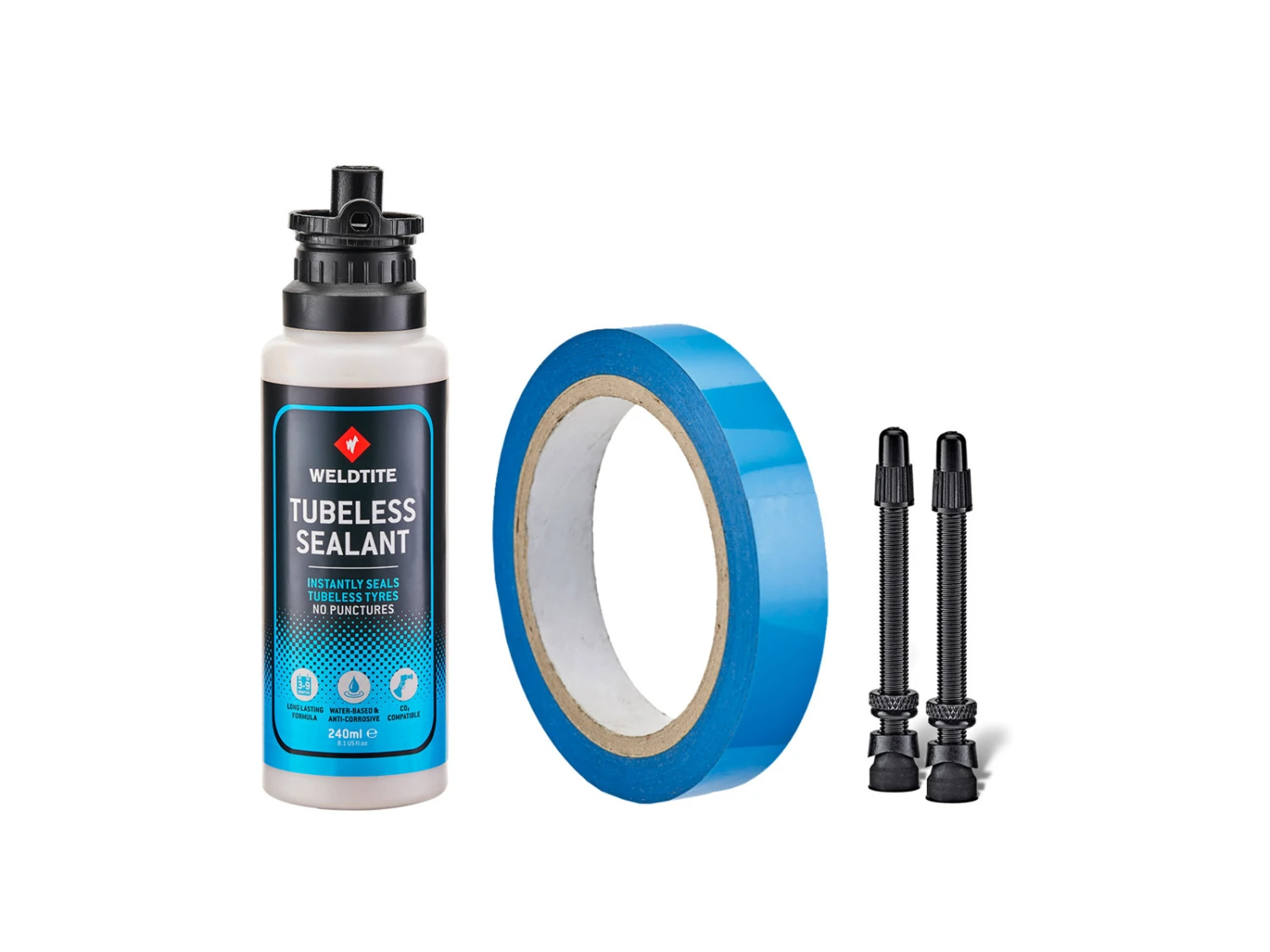 Weldtite - Tubeless Conversion System - Road 1 Weldtite - Tubeless Conversion System - Road