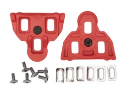 Exustar Klossar - Till Shimano SPD-SL - Röd - 4,5 Graders Float