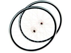 Diverse Hjulset - 700c - Single Speed - Svart/Vit