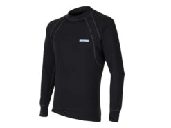 Sensor Double Face Evo - Svettundertröja Med Långa ärmar Herr - Svart