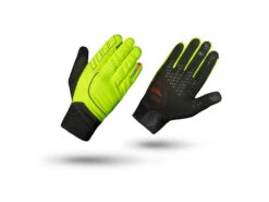 GripGrab Vår Och Höst Handske Hurricane Hi-Vis - Neongul