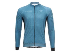 Il Biondo Road Warrior - Långärmad Cykeltröja - Zima - Bensin