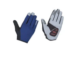 GripGrab Shark - Cykelhandske MTB - Navy Blå - Lång