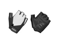 GripGrab ProGel För Kvinnor - Vadderade Korta Fingerhandske - Vit