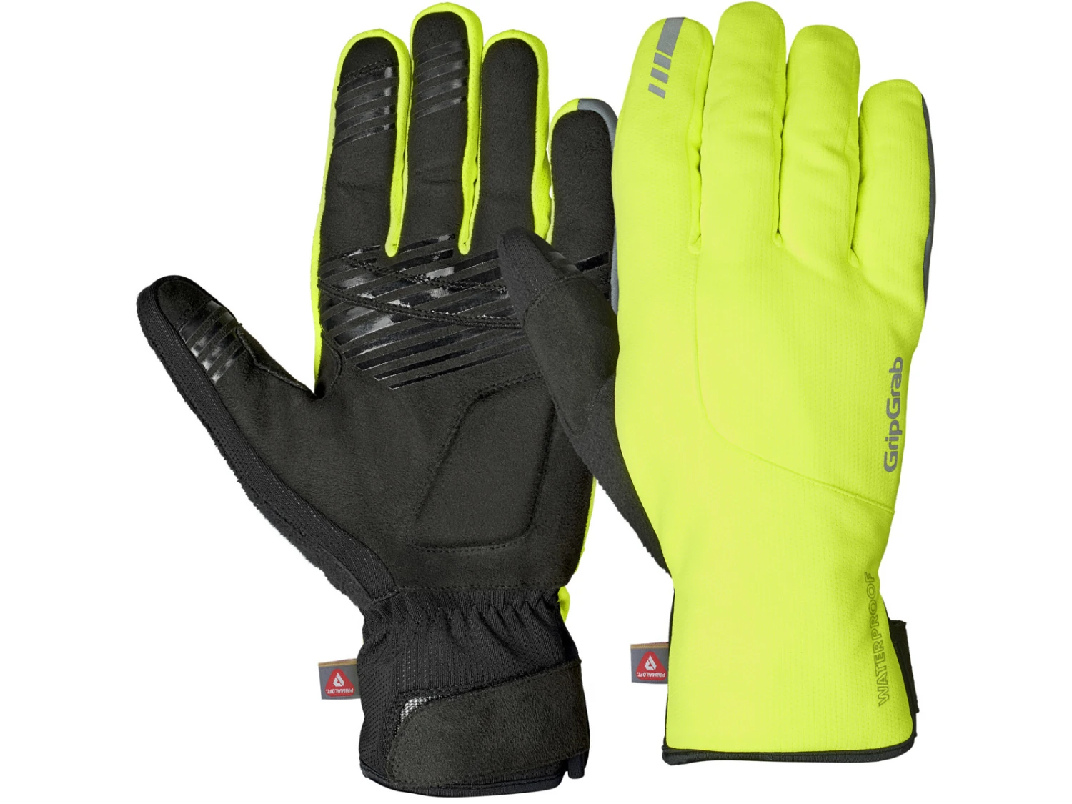 Gripgrab Polaris 2 - Vattentäta Vintercykelhandskar - Hi-Vis 1 Gripgrab Polaris 2 - Vattentäta Vintercykelhandskar - Hi-Vis