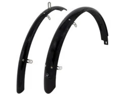 Bike Attitude Fender Set - 700c 45mm - Inklusive Fjäderben - Matt Black