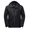 Jack Wolfskin Skei Trail JKT Men - Vattentät Herrjacka - Svart
