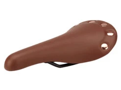Point Sadel - Retro - Fixie - Med Knappar - Brun