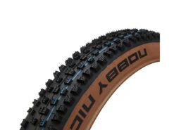 Schwalbe Nobby Nic - Evolution Line Speedgrip Fällbart Däck-27.5x2.40 (62-584) E-50- Bronsskinn