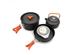 Lome Camping - Aluminium Krukinsats - 3 St.