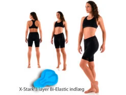 Xtreme Spinning / Cykelbyxor X-Lady Dame - Med Kudde