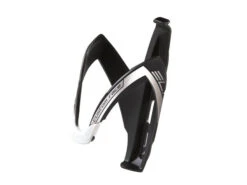 Elite - Custom Race - Flaskhållare - Matt Svart/Vit Logo