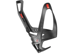 Elite Rocko Carbon - Flaskhållare - Med Matt-röd Grafik