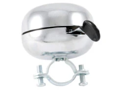 Point Ringklocka Ding Dong Steel Krom - 60mm I Diameter