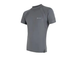 Sensor Double Face - Svettundertröja Med Korta ärmar - Grå