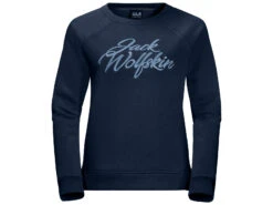 Jack Wolfskin Winther Logo - Långärmad T-shirt Dam