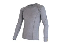 Sensor Merino Active - Merinoull Undertröja Med Långa ärmar - Grå