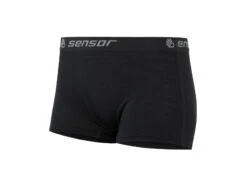 Sensor Merino Active Boyshort - Ullbyxa Med Kort Ben - Damer - Svart