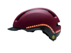 Nutcase - Vio MIPS - Cykelhjälm Med LED - Cabernet