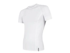 Sensor Coolmax Tech - Sweatshirt Med Korta ärmar - Vit