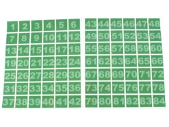 Diverse Dekaler - 1-84 - Grön