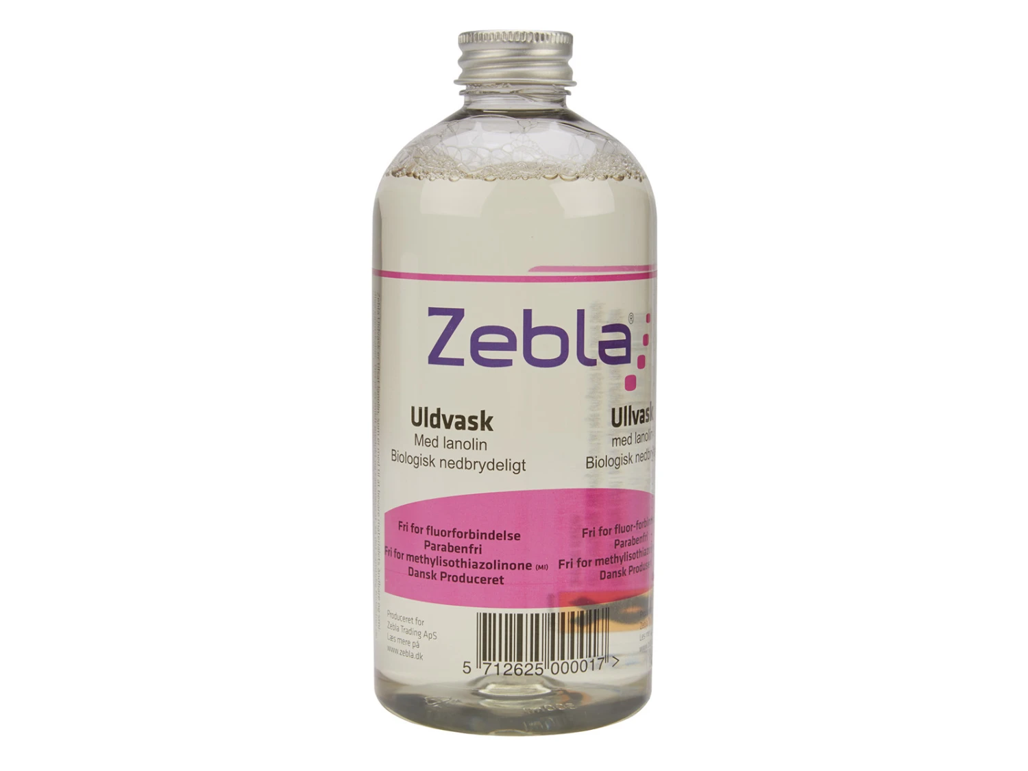 Zebla Ulltvättmedel 500 Ml 1 Zebla Ulltvättmedel 500 Ml