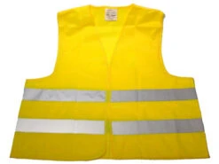 Diverse Säkerhetsväst Gul Med Reflex Vuxen
