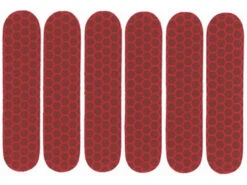 Diverse Ark Med 6 St. Reflexer Röd