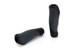 XLC Handtag Set Ergonomiska Svart/grå - 135 Mm Långa