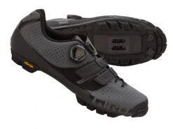 Giro Code Techlace - MTB Bike Shoes - Dark Shadow / Black