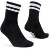 GripGrab Original Stripes Crew -Sockor - Svart
