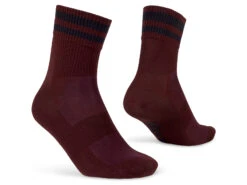 GripGrab Original Stripes Crew -Sockor - Mörkröd