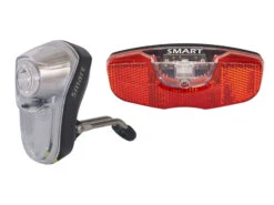 Smart 0,5 Watt + Baklykta Diodlampa - Lyktset - Inkl. Batterier