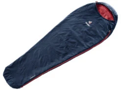 Deuter Dreamlite L - Sovväska För Vuxna Upp Till 200 Cm - Navy Cranberry