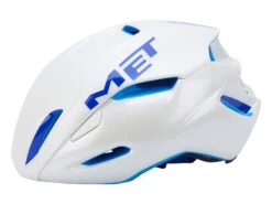 MET Manta Cykelhjälm - Vit/blå